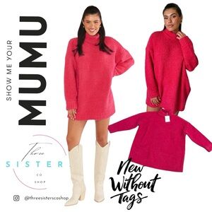 NWT Show Me Your MuMu Timmy Tunic Sweater